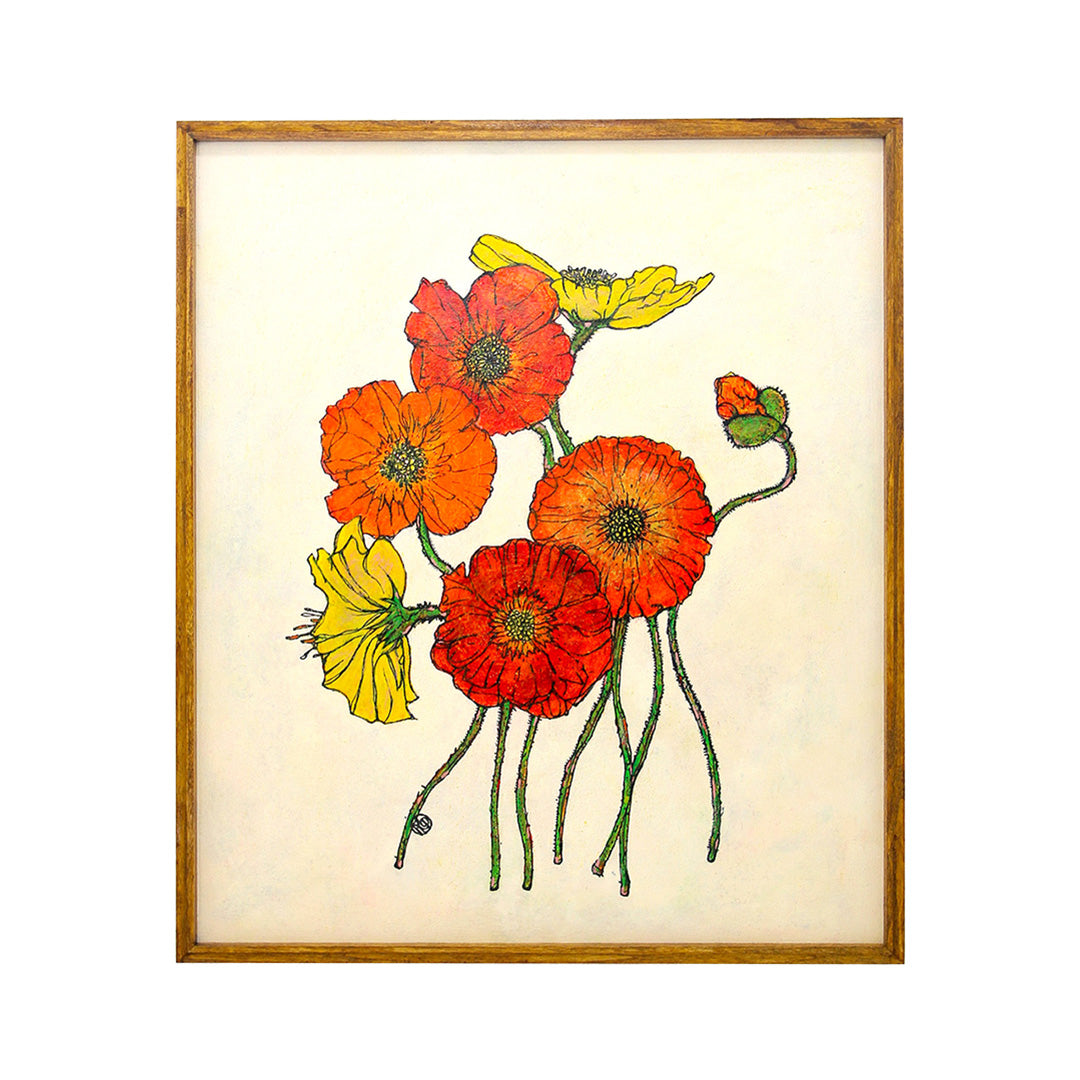 Seven Poppies【原画】No.303